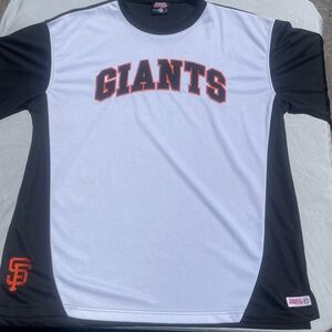 2XL Giants Warm Up Shirt Dri Wick Jersey Baseball S.F.